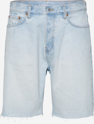 WEEKDAY Shorts 'Space' in Blau: front