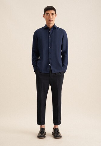 SEIDENSTICKER Slim fit Business shirt in Blue