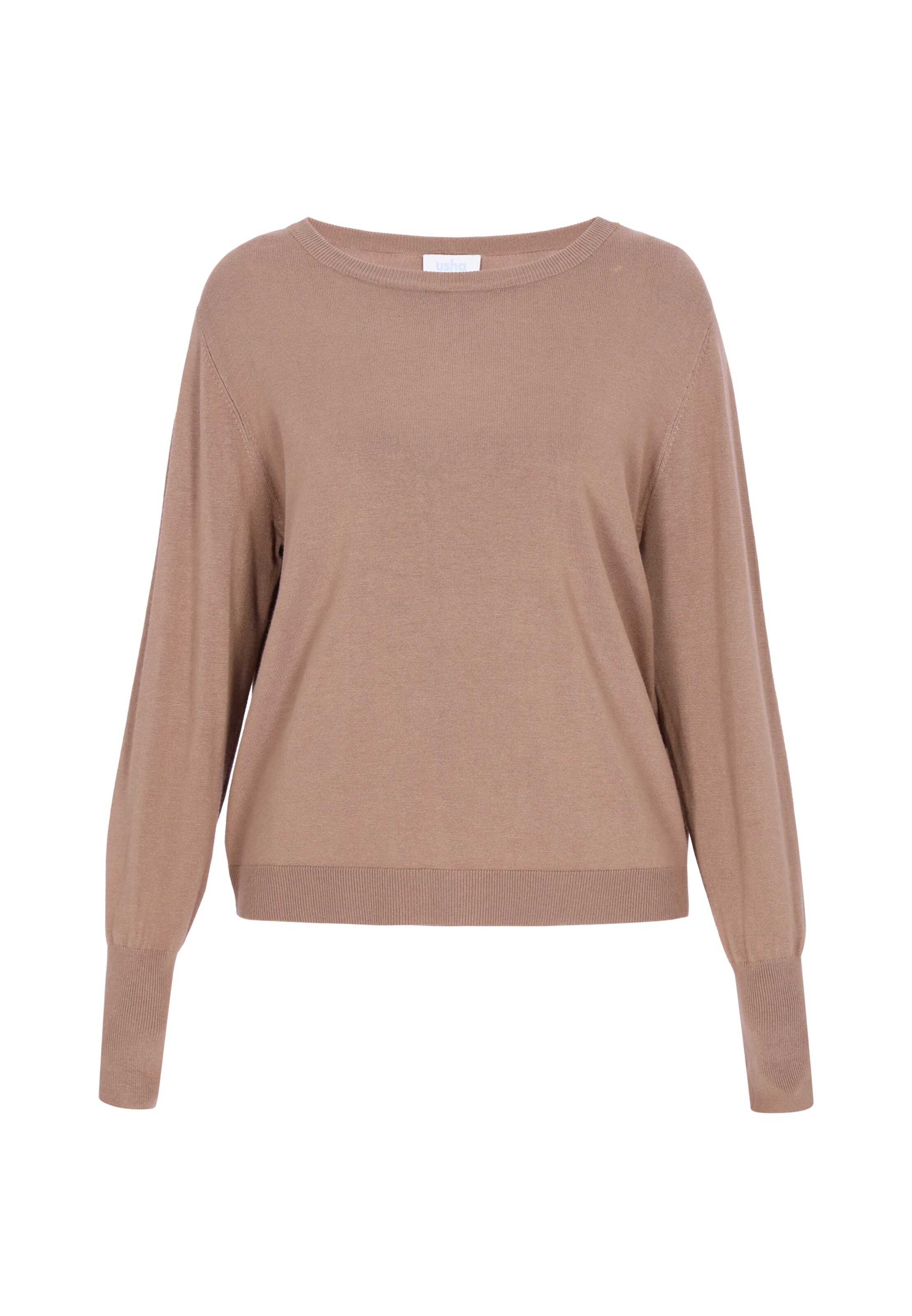 usha BLUE LABEL Trui in Grijs: voorkant