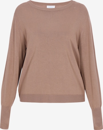 usha BLUE LABEL Trui in Grijs: voorkant