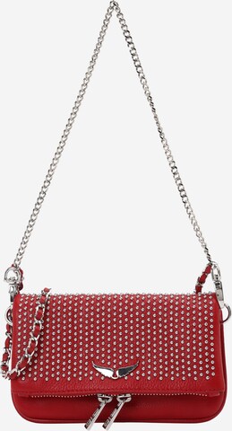 Zadig & Voltaire Schoudertas 'ROCK NANO PLUMETIS' in Rood