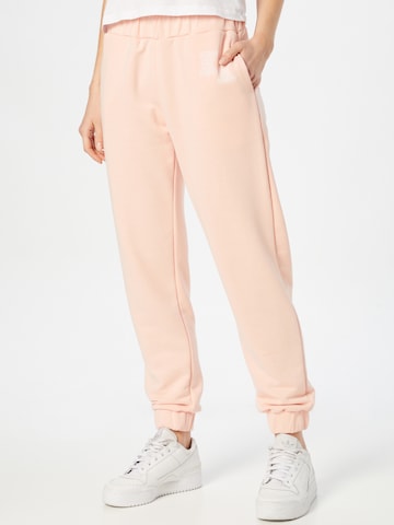 KENDALL + KYLIE Pants in Pink: front