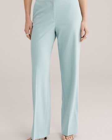 WE Fashionregular Hlače na crtu - zelena boja