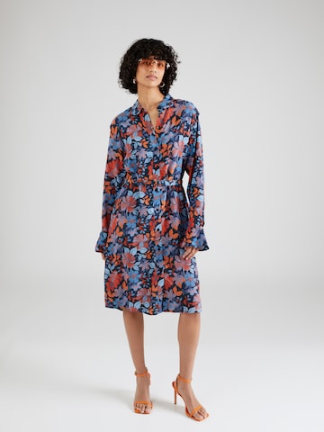 Robe-chemise 'ADALINA' FRENCH CONNECTION en bleu : devant