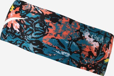 NIKE Accessoires Sportpannband 'Fury' i gul / petrol / lax / svart / vit, Produktvy