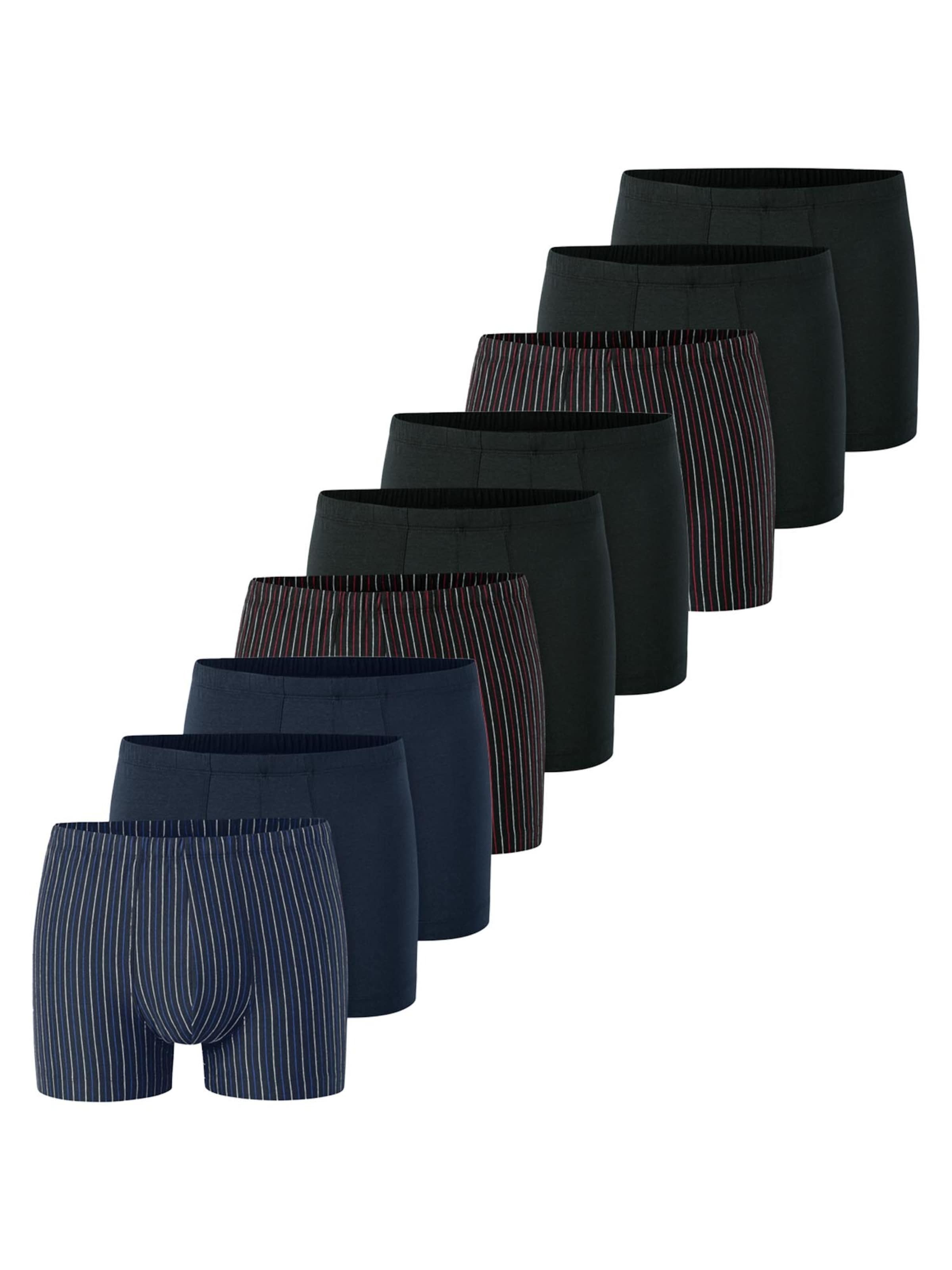 SCHIESSER Boxer shorts '95/5 Essentials' in mottled black, Item view