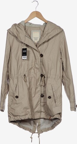 ESPRIT Jacket & Coat in M in Beige: front