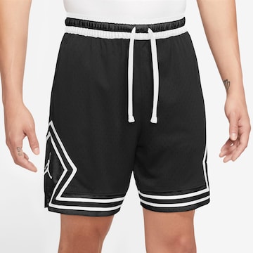 Loosefit Pantaloni sport 'Diamond' de la Jordan pe negru: față