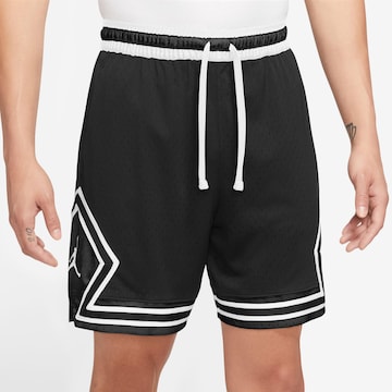 JordanLoosefit Sportske hlače 'Diamond' - crna boja: prednji dio