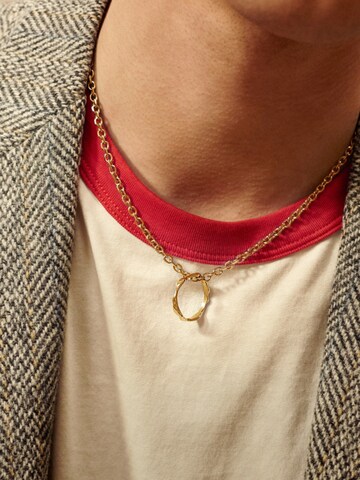 Sidegren Necklace 'Molten' in Gold
