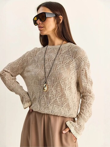 Bianco Lucci - Pullover 'Pullover' em cinzento