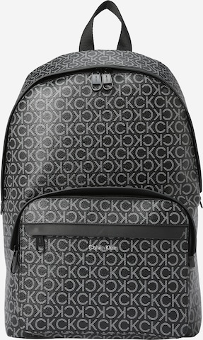 Calvin Klein - Mochila em preto: frente