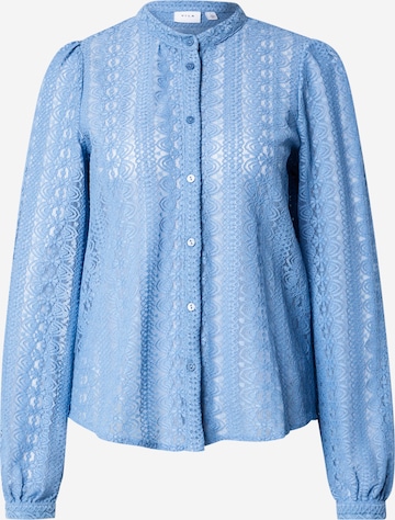 Chemisier 'Vichikka' VILA en bleu : devant