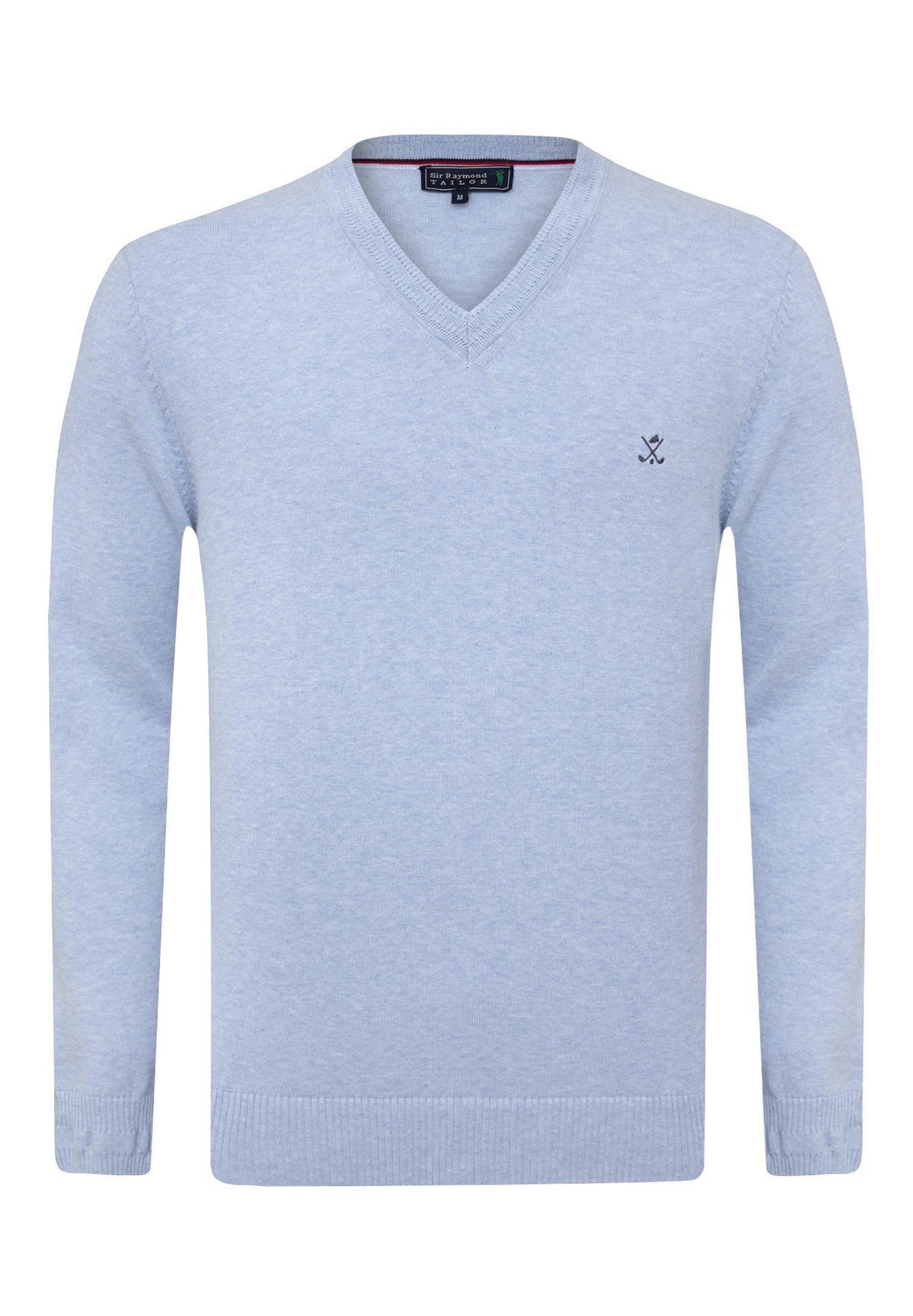 Sir Raymond Tailor Strickpullover 'Los Angeles' in Blau: Vorderseite