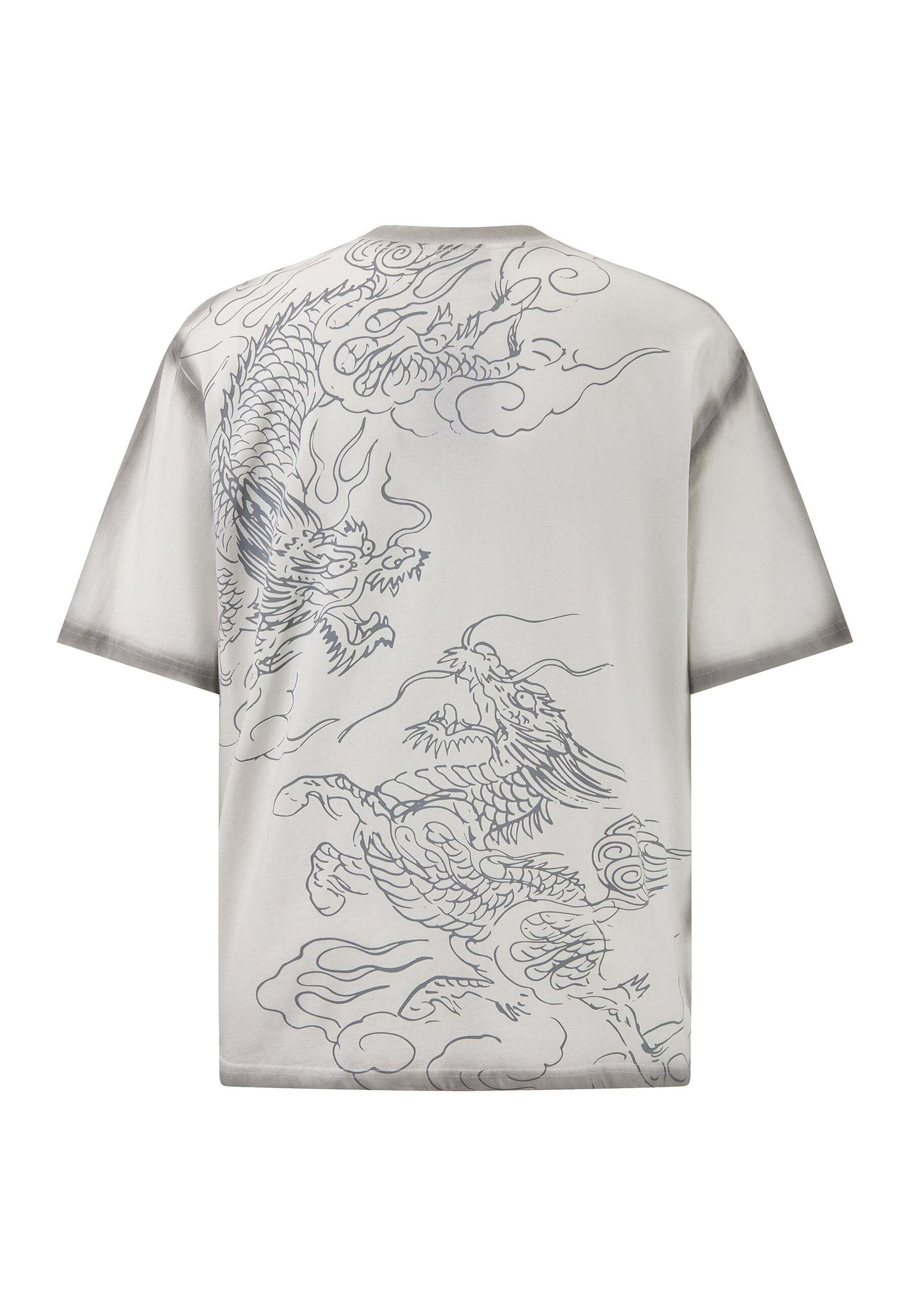 Ed Hardy T-Shirt in Weiß