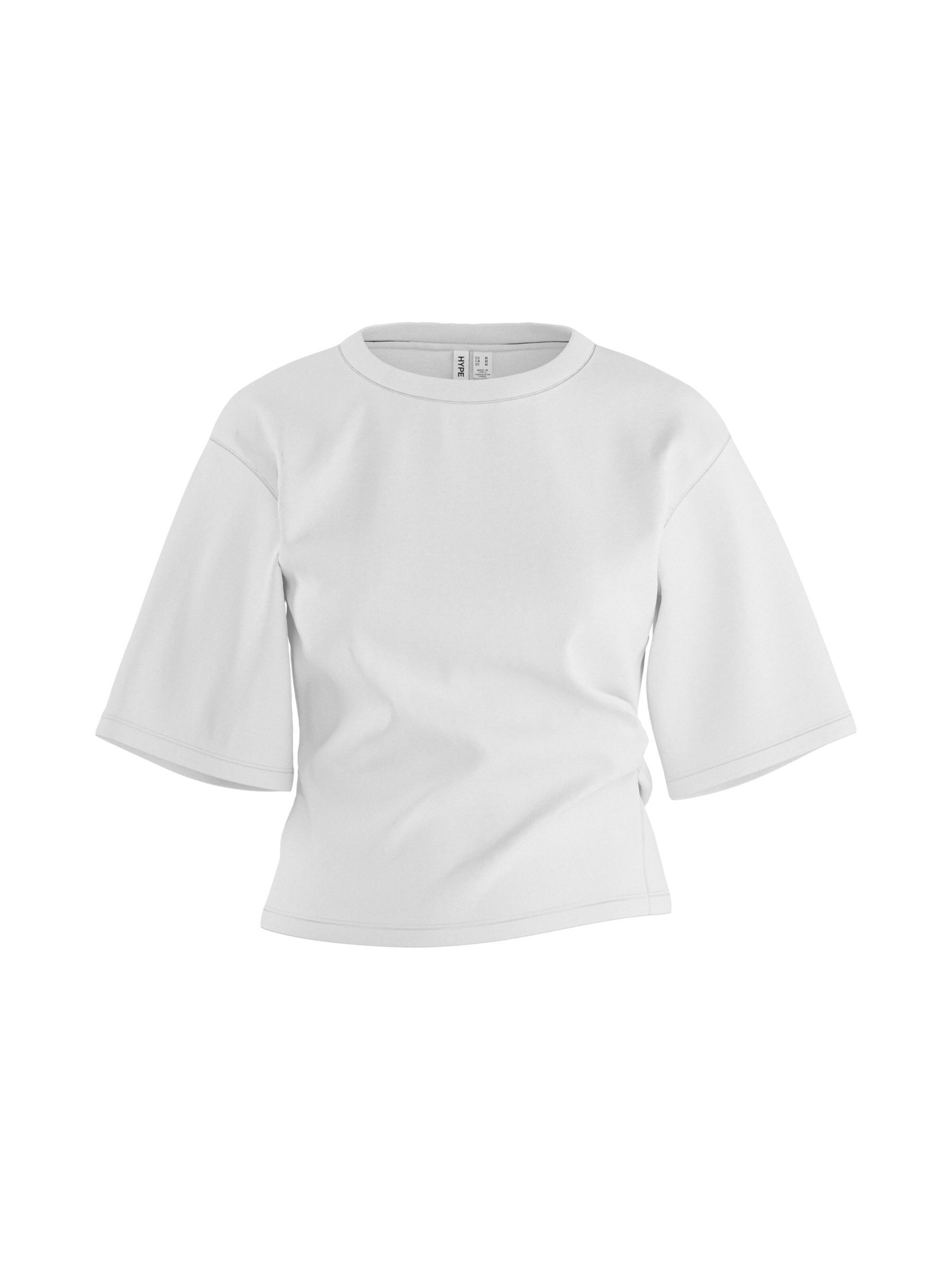 Maglietta 'HDRIVA' di HYPEDROP in bianco: frontale