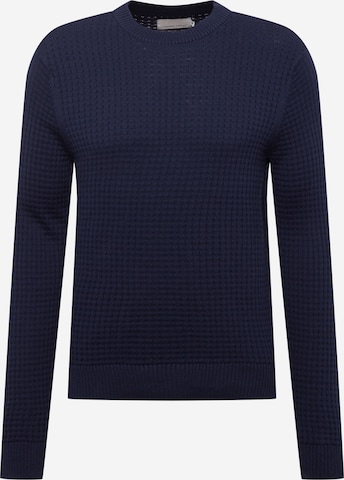 Casual Friday Trui 'KARLO' in Blauw: voorkant