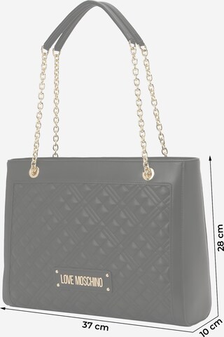 Shopper di Love Moschino in nero