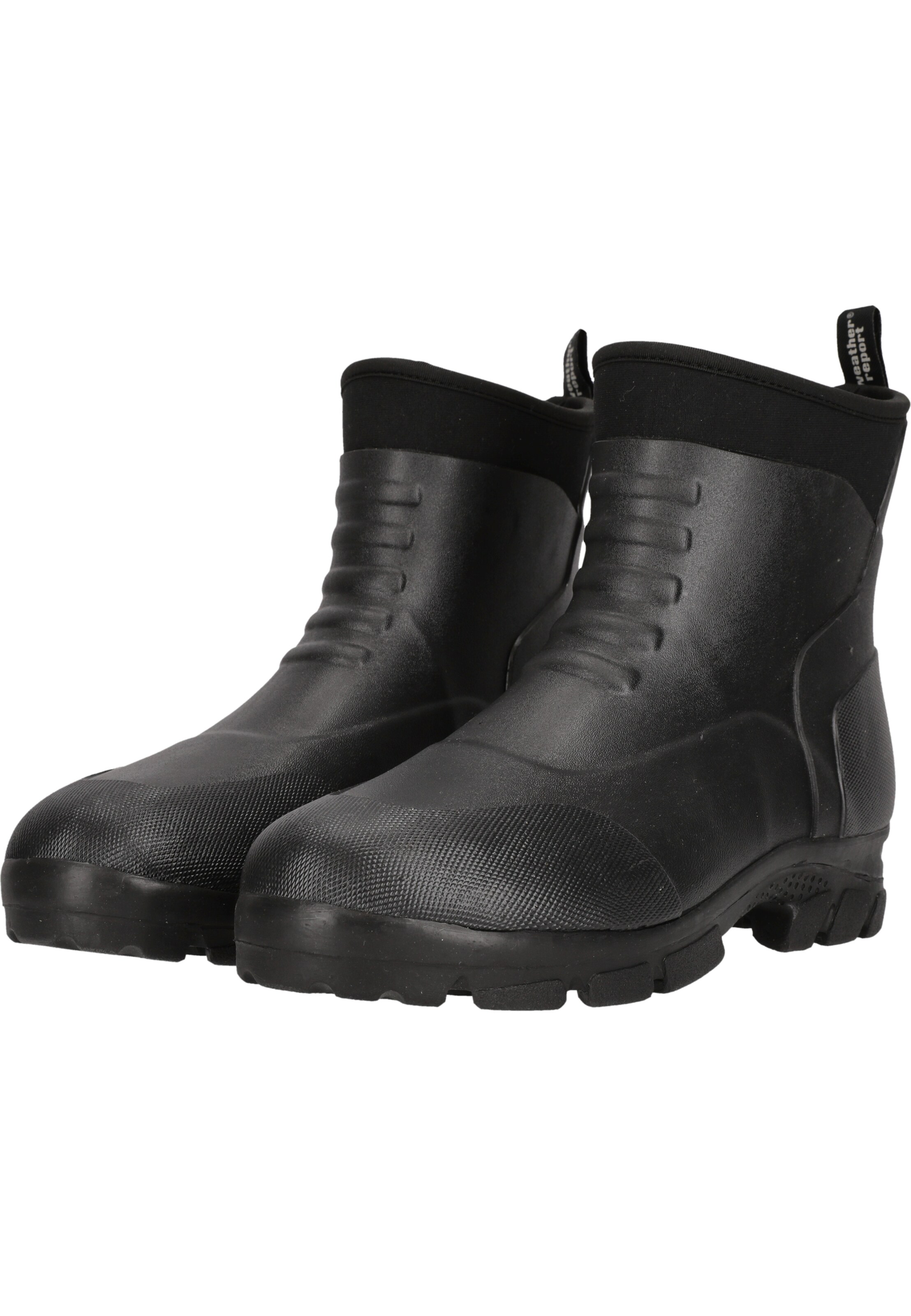 Weather Report Gummistiefel 'Colter' in Schwarz