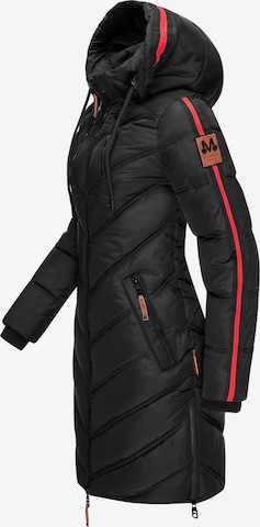 MARIKOO Winter coat 'Armasa ' in Black