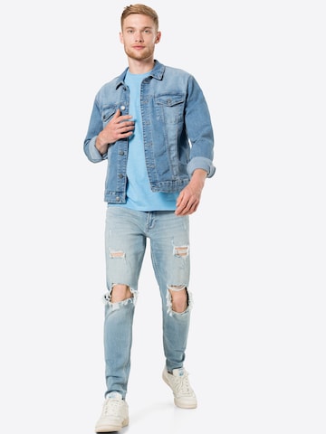 Slimfit Jeans de la HOLLISTER pe albastru