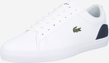 LACOSTE Platform trainers 'Lerond' in White: front