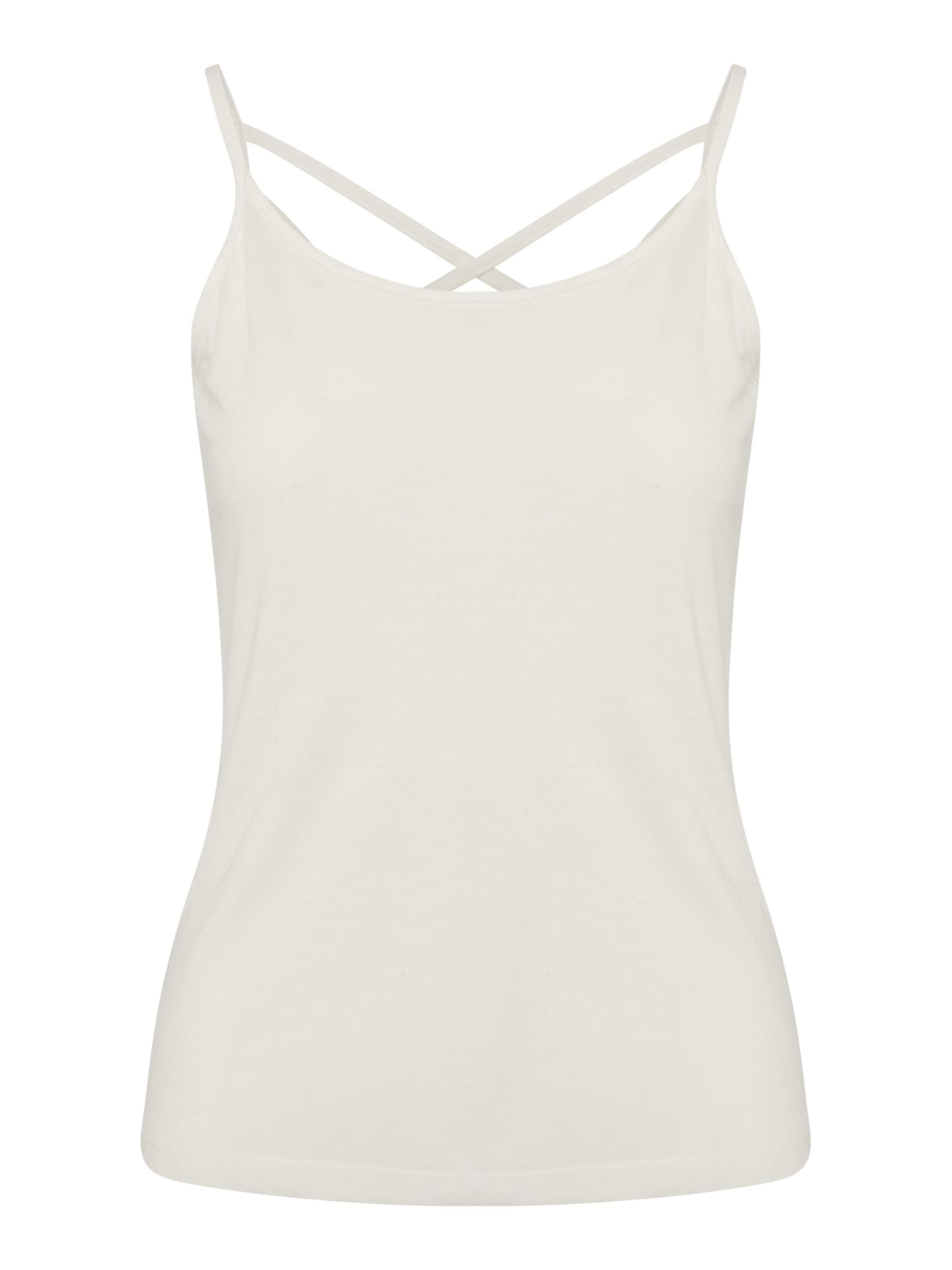 VERO MODA Top 'LUA' - fehér: elől