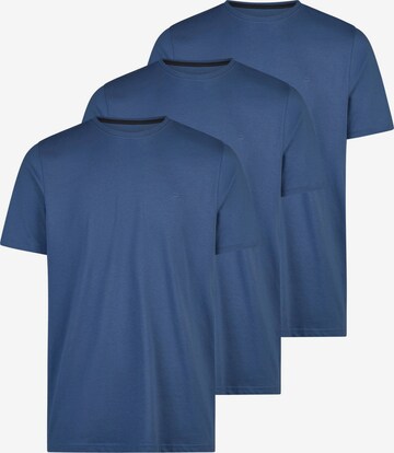 redmond Shirt 'Basic' in Blau: Vorderseite