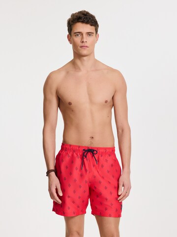 Shiwi - Bermudas 'Mike' en rojo: frente