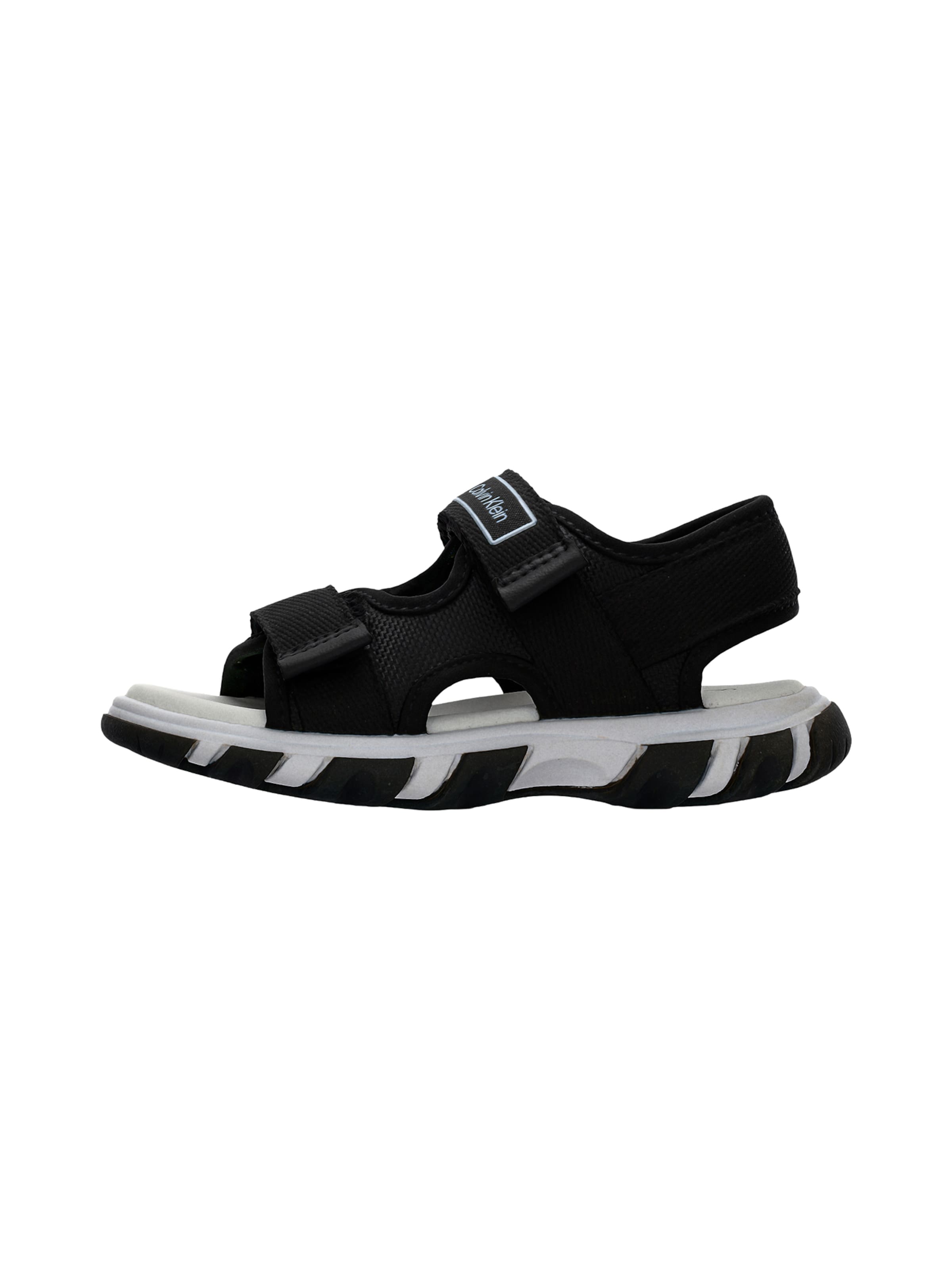 Calvin Klein Jeans - Zapatos abiertos 'CARL' en negro: frente
