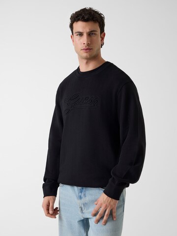GUESS Sweatshirt in Black: front