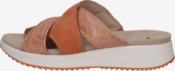 CAPRICE Pantolette in Orange