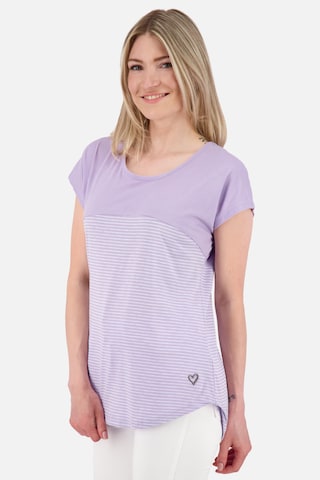 T-shirt 'ClarettaAK' Alife and Kickin en violet