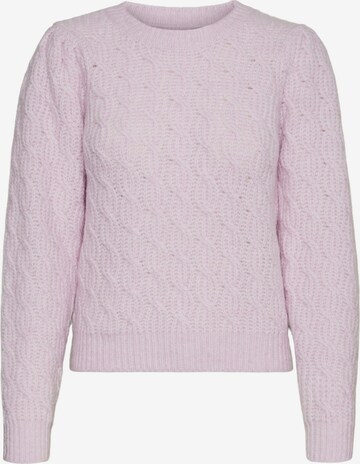 VERO MODA Sweater 'LOLA' in Purple: front