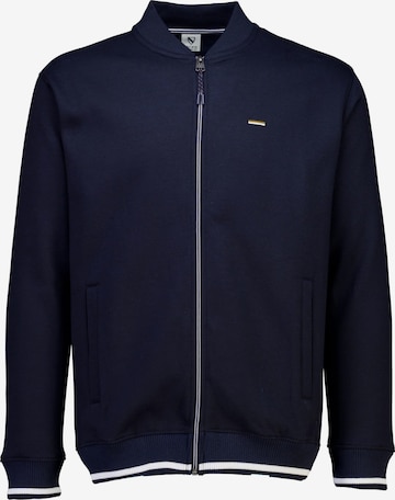 Jack's Strickjacke in Blau: Vorderseite