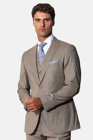 Real Guys Set Krawatte mit passendem Einstecktuch in Blau