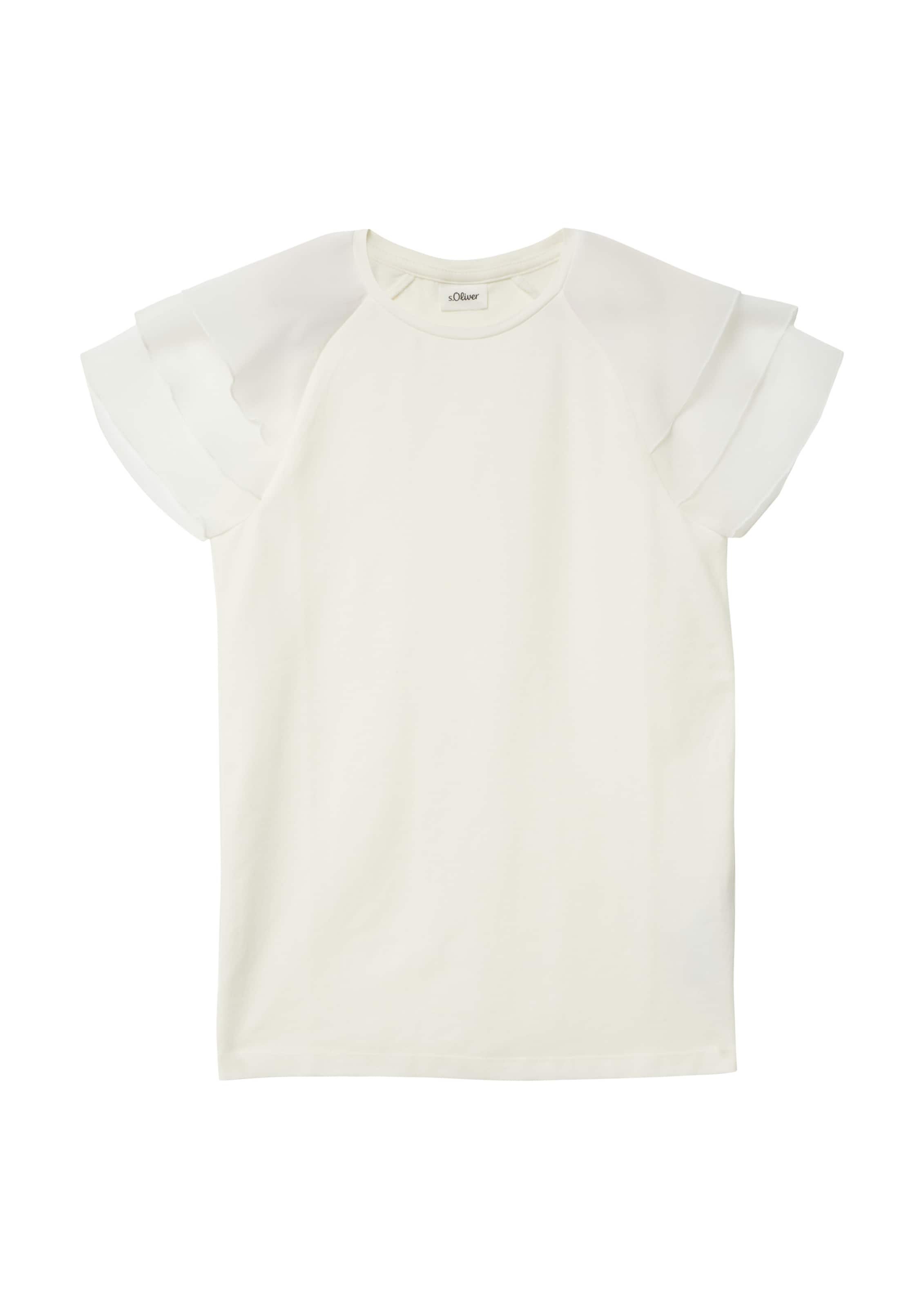 T-Shirt s.Oliver en beige : devant
