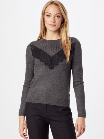 ONLY - Pullover 'Katia' em cinzento: frente