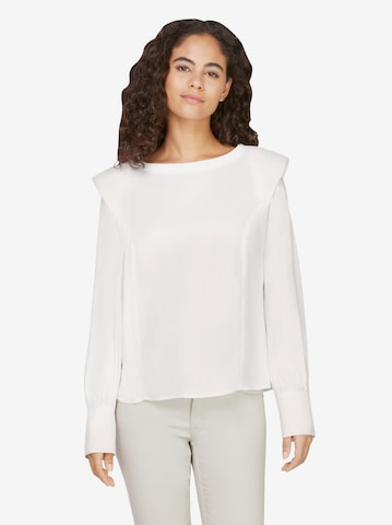 heine Blouse in Wit: voorkant