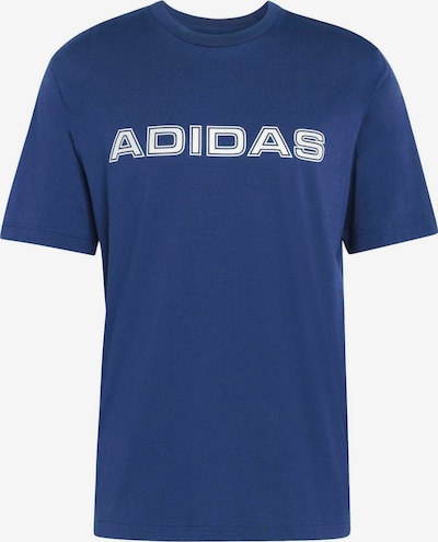 Sportiniai marškinėliai 'HOT TT' iš ADIDAS SPORTSWEAR, spalva – tamsiai mėlyna / balta, Prekių apžvalga