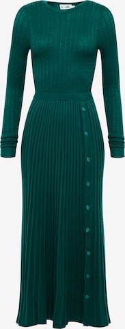 Calli Sukienka w kolorze zielony: przód