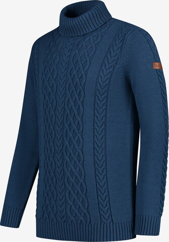 Travelin Sweater 'Coll Oulu' in Blue