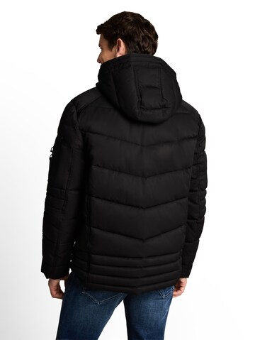TOM TAILOR Between-season jacket in Black