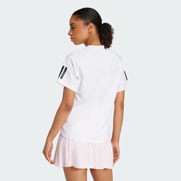 T-shirt fonctionnel 'Club' ADIDAS PERFORMANCE en blanc