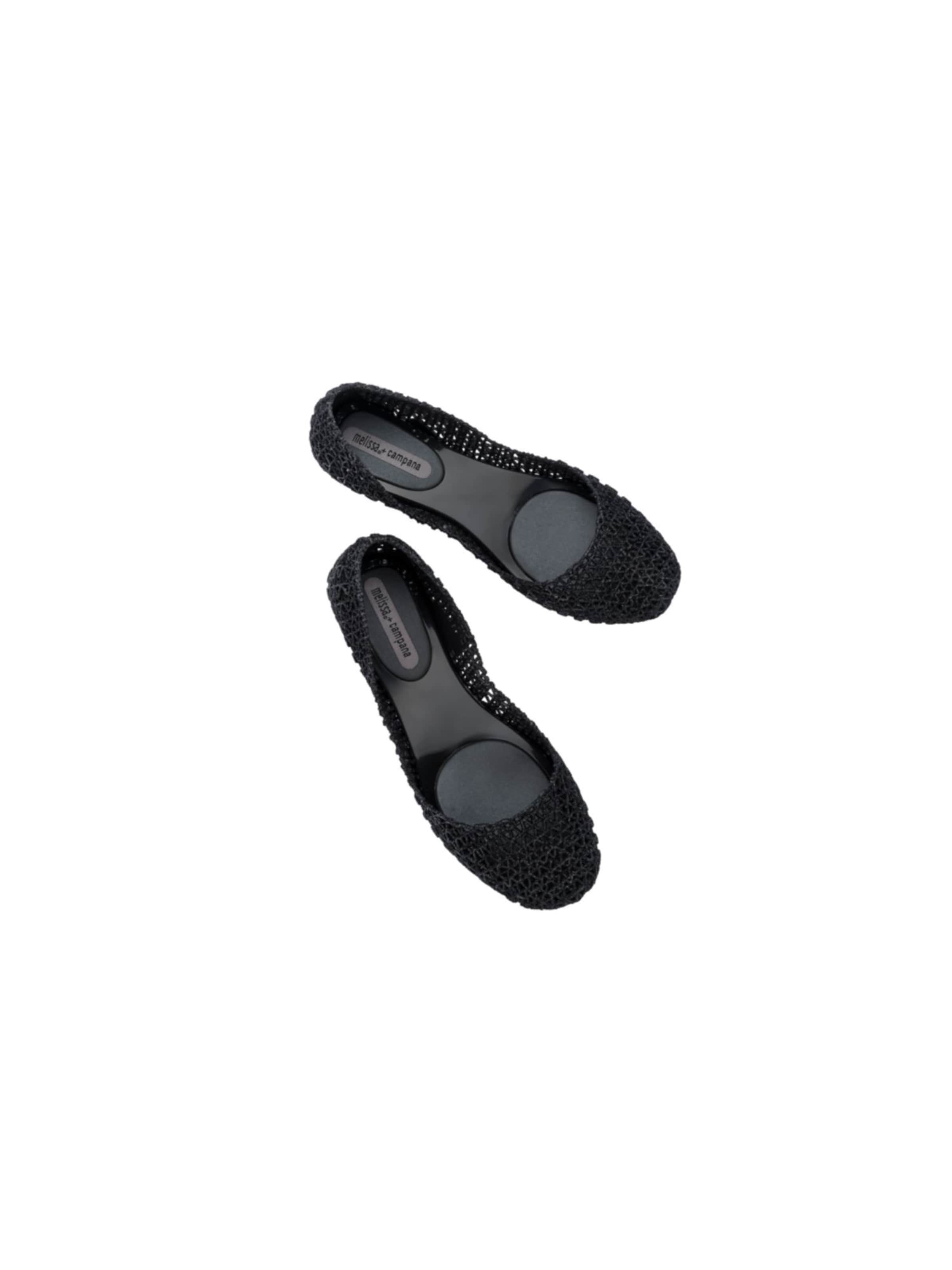 MELISSA Ballerina 'Campana' in Zwart