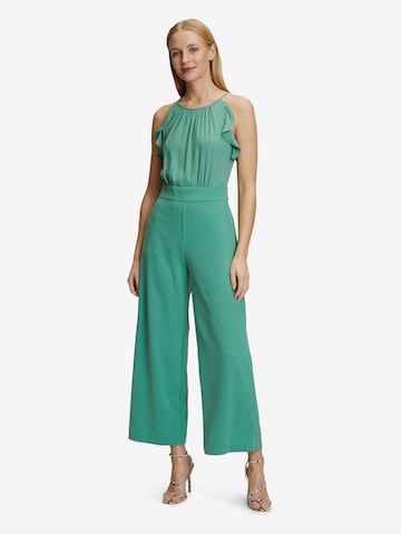 Tuta jumpsuit di Vera Mont in verde: frontale