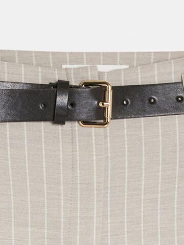 Dilvin Wide leg Pants in Beige