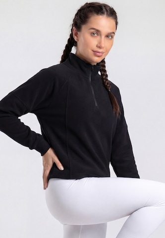 Sweat-shirt 'Fashion Look' Jika en noir : devant