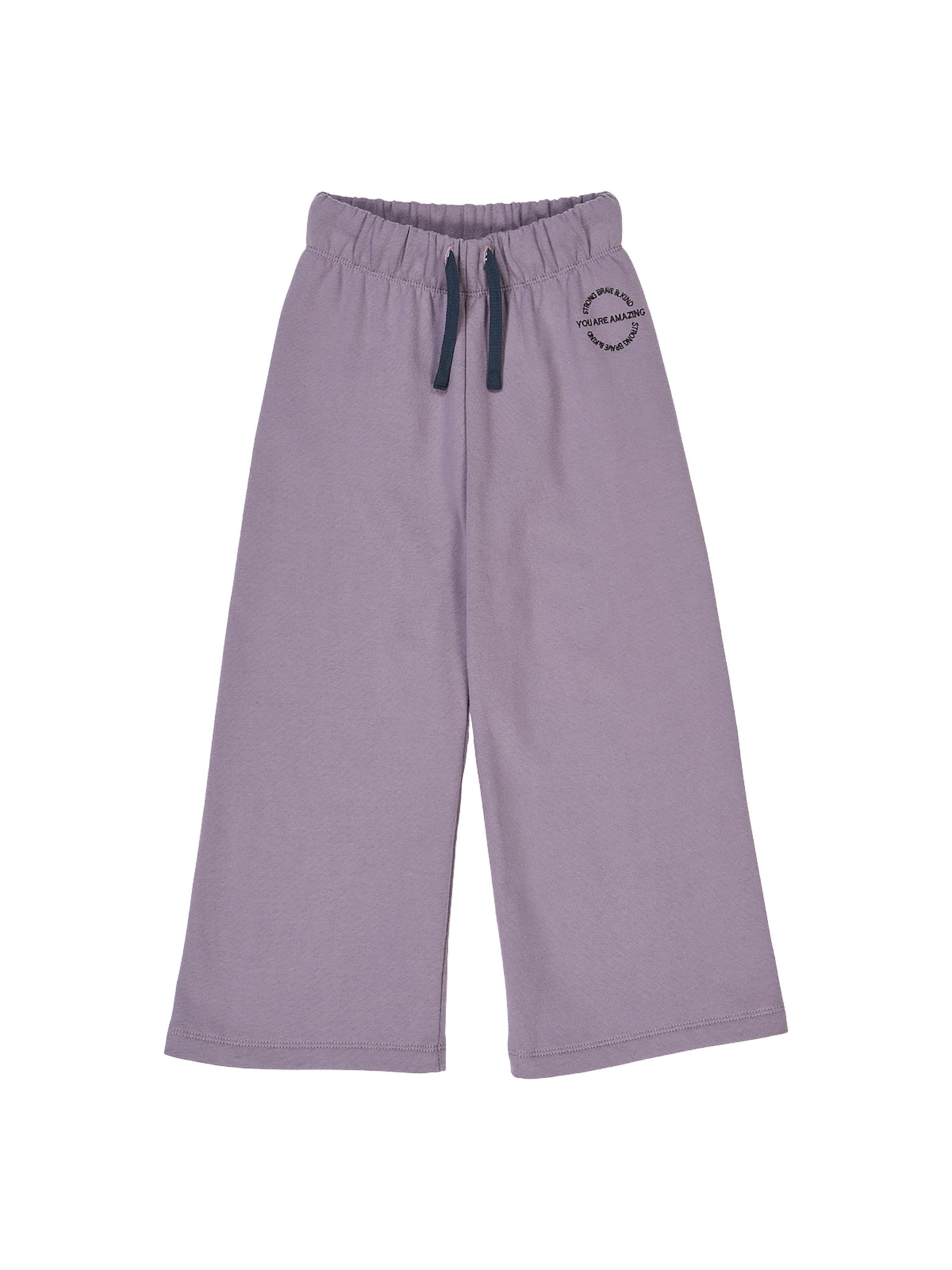 Müsli by GREEN COTTON Regular Hose in Lila: Vorderseite