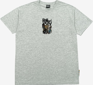 T-Shirt HOMEBOY en gris : devant